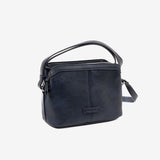 WOMEN'S BAG, BLUE-V COLOR, NEW CLASSIC SERIES. 22x16x10 CM