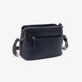 WOMEN'S BAG, BLUE-V COLOR, NEW CLASSIC SERIES. 22x16x10 CM