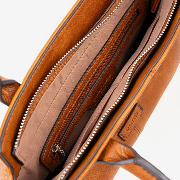 BOLSO DE MANO CON BANDOLERA, SERIE NEW CLASSIC. 28x20x11 CM
