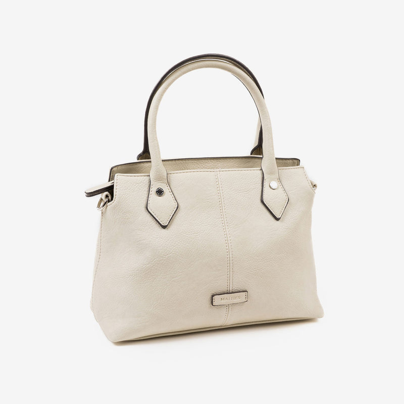 BOLSO DE MANO CON BANDOLERA, SERIE NEW CLASSIC. 28x20x11 CM