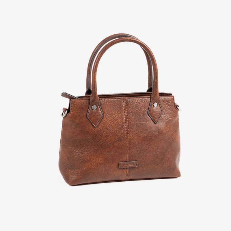 BOLSO DE MANO CON BANDOLERA, SERIE NEW CLASSIC. 28x20x11 CM