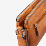 WOMEN'S BAG, LEATHER-V COLOR, NEW CLASSIC SERIES. 24x16x07 CM