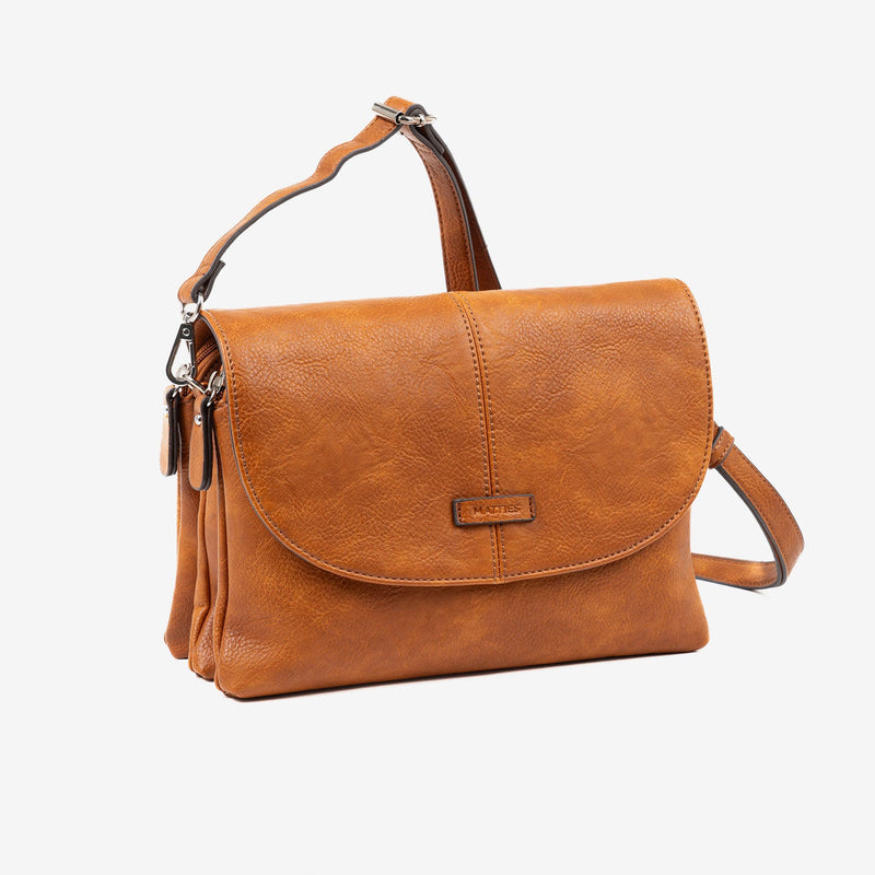 WOMEN'S BAG, LEATHER-V COLOR, NEW CLASSIC SERIES. 27x20x09 CM