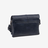 WOMEN'S BAG, BLUE-V COLOR, NEW CLASSIC SERIES. 27x20x09 CM