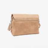 WOMEN'S BAG, CAMEL-V COLOR, NEW CLASSIC SERIES. 27x20x09 CM