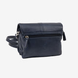 WOMEN'S BAG, BLUE-V COLOR, NEW CLASSIC SERIES. 20.5x16x08 CM