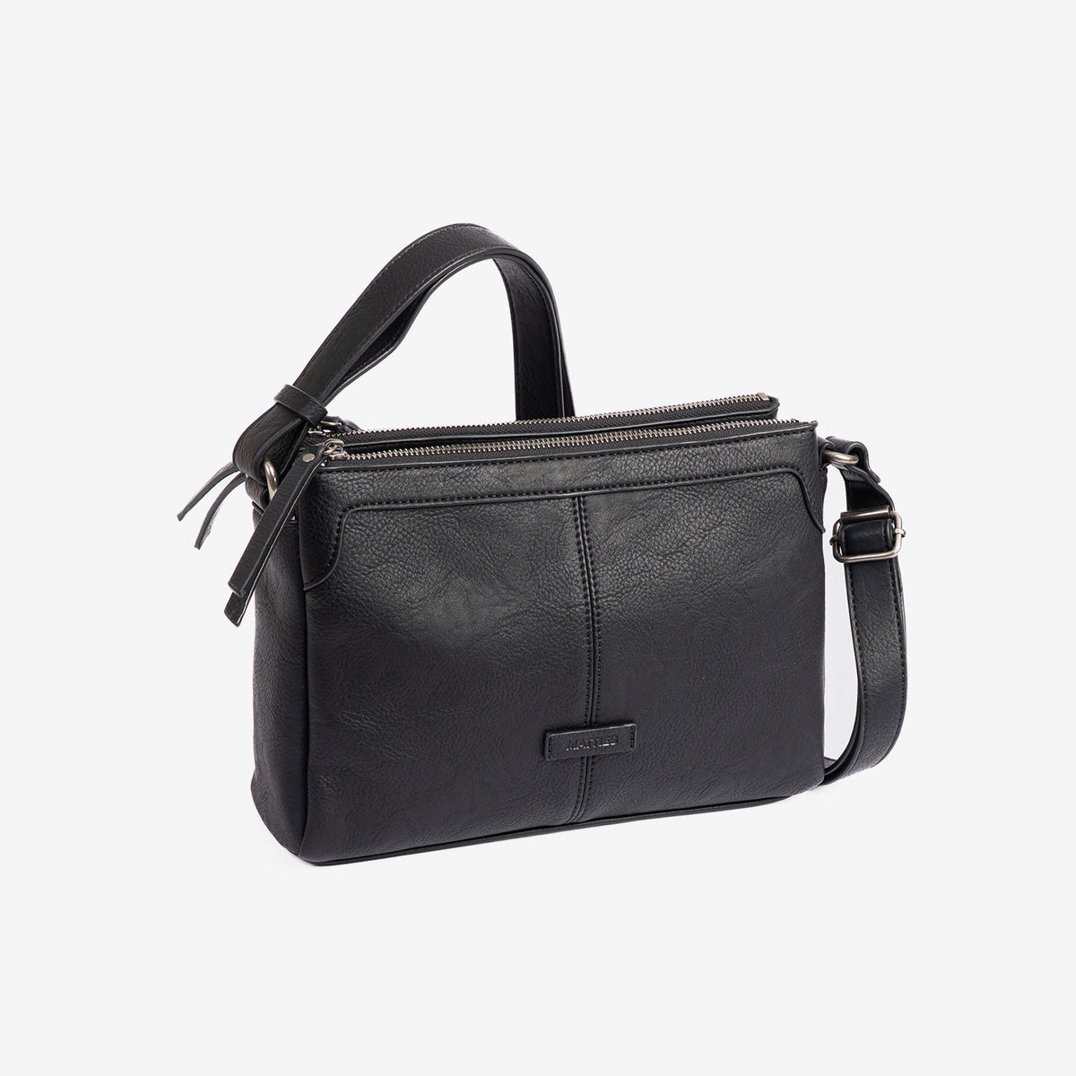 Bolso bandolera mujer, Serie New Classic. 27x18.5x09 cm