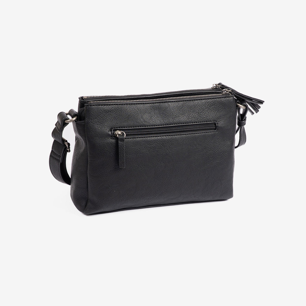 Bolso bandolera mujer, Serie New Classic. 27x18.5x09 cm