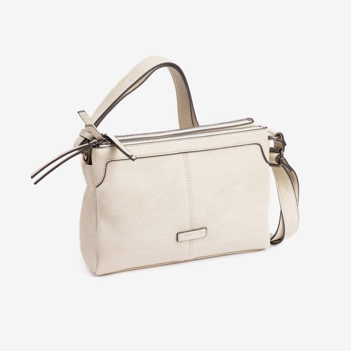 Bolso bandolera mujer, Serie New Classic. 27x18.5x09 cm