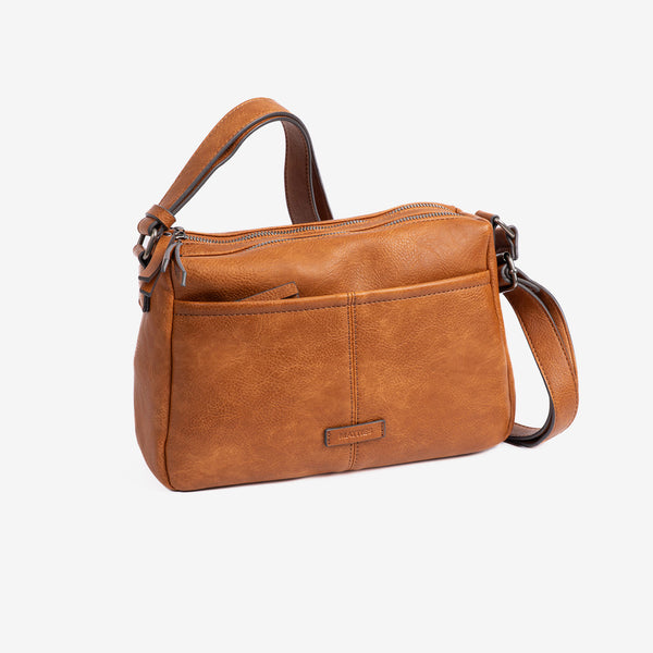 Bolso bandolera mujer, Serie New Classic. 27x17x8.5 cm