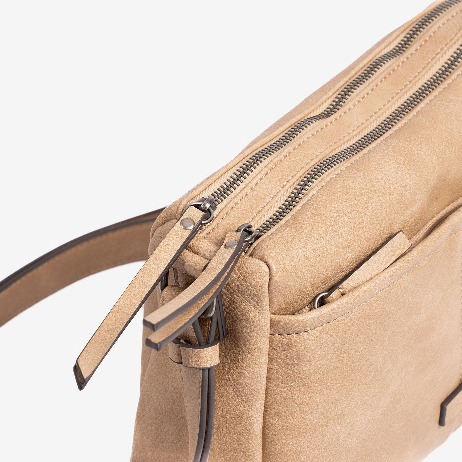 Bolso bandolera mujer, Serie New Classic. 27x17x8.5 cm