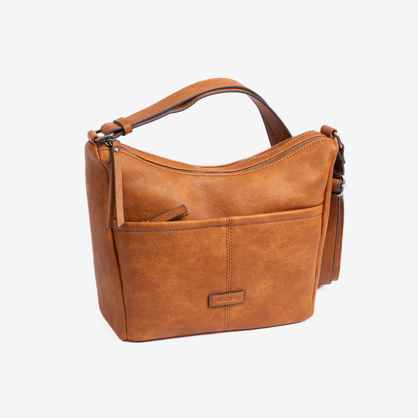 Bolso bandolera mujer, Serie New Classic. 24x22x11 cm