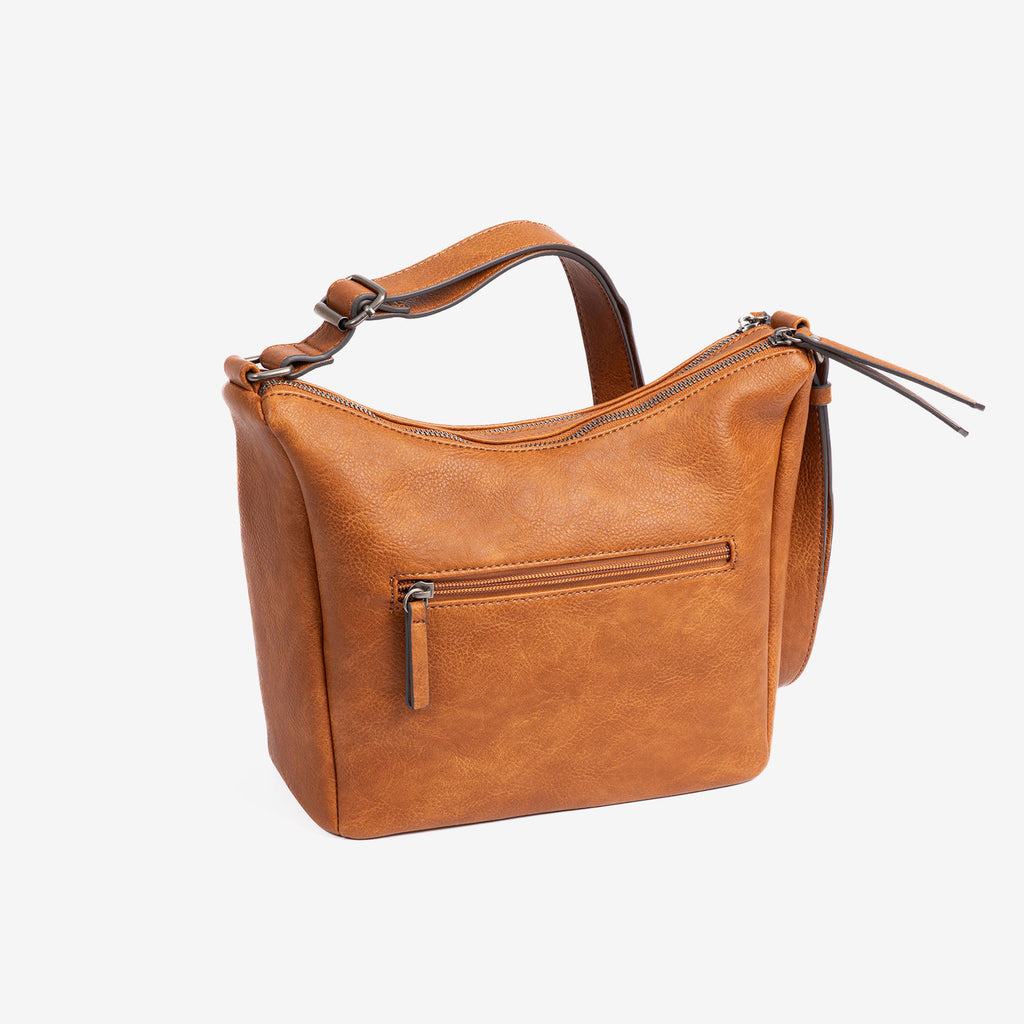 Bolso bandolera mujer, Serie New Classic. 24x22x11 cm