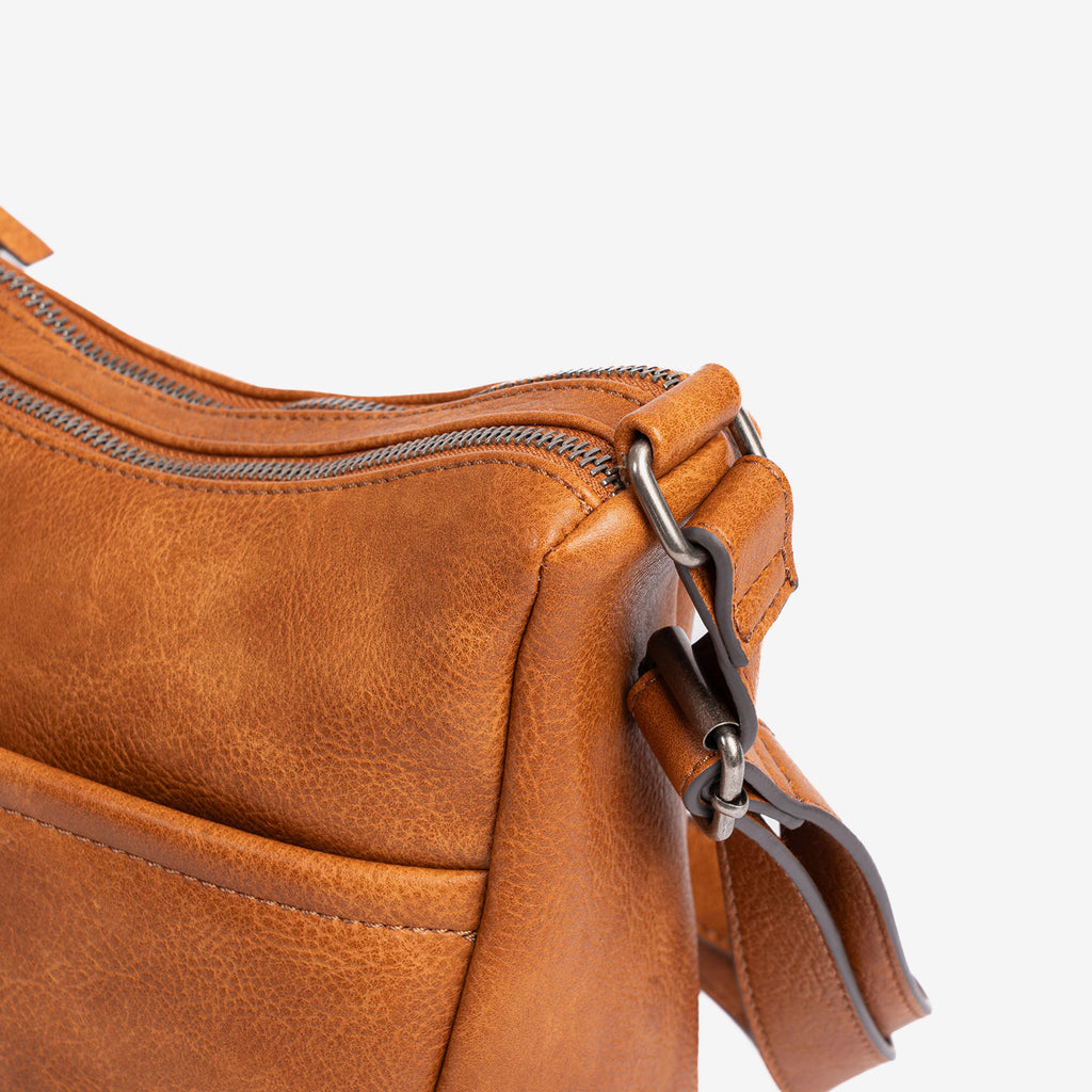 Bolso bandolera mujer, Serie New Classic. 24x22x11 cm