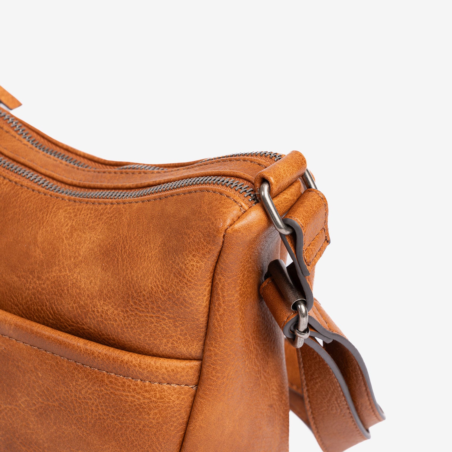 Bolso bandolera mujer, Serie New Classic. 24x22x11 cm