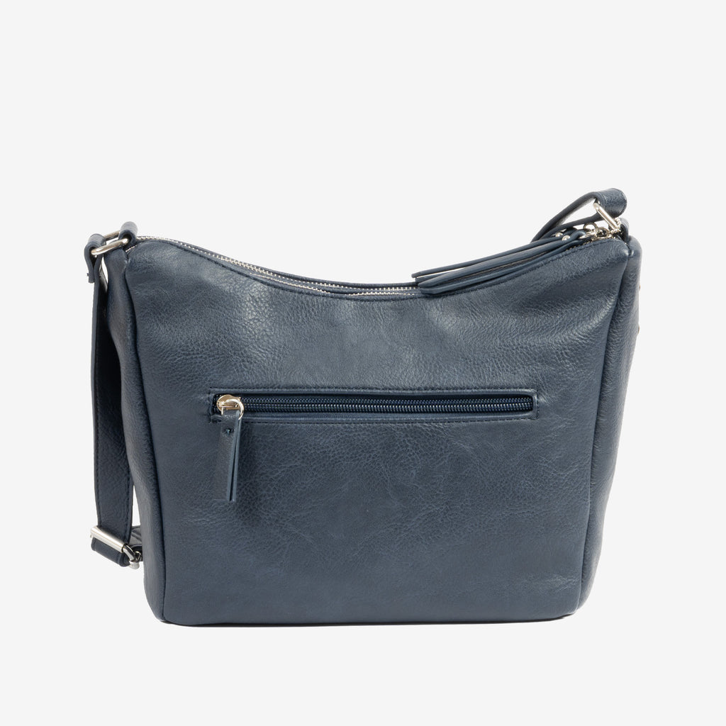 Bolso bandolera mujer, Serie New Classic. 24x22x11 cm