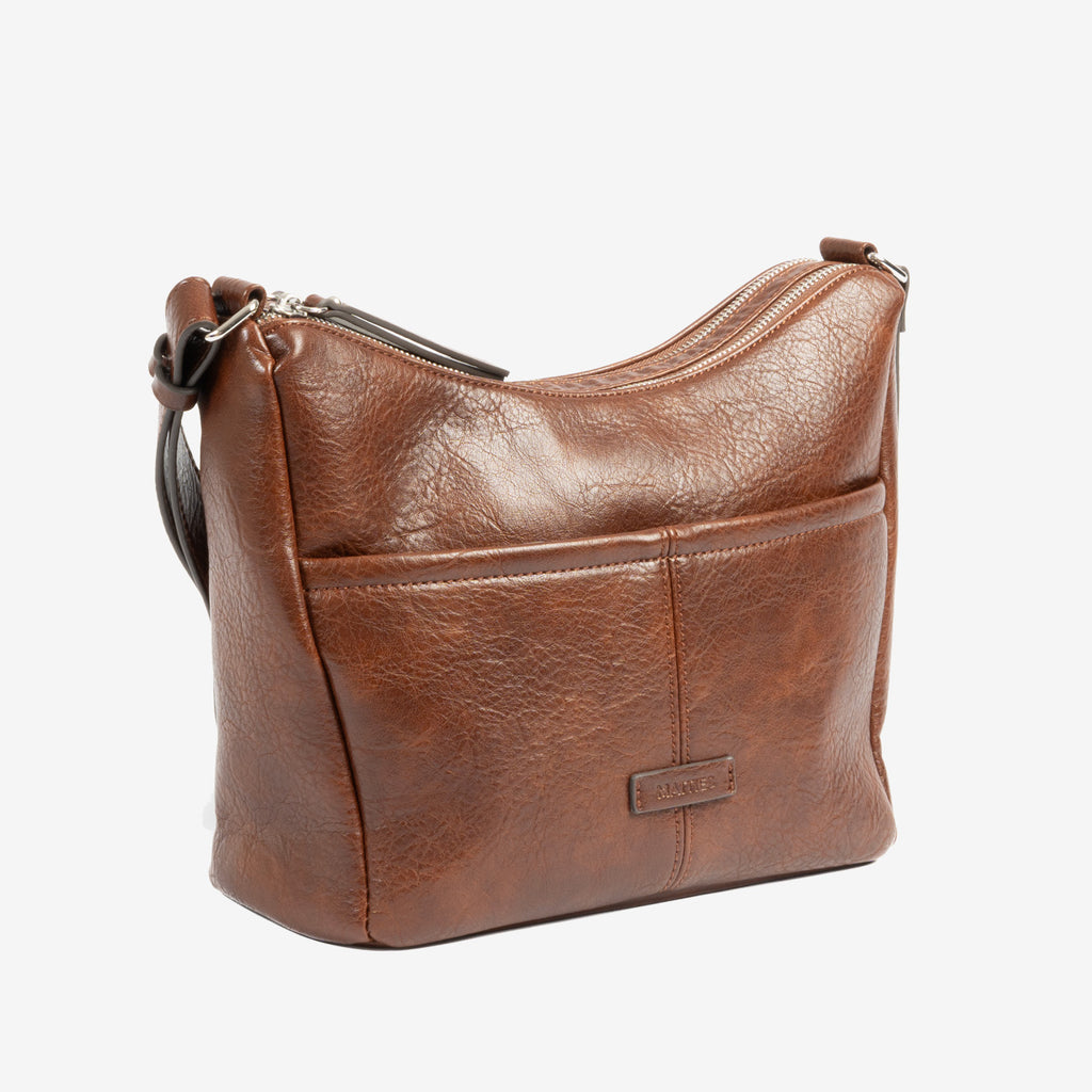 Bolso bandolera mujer, Serie New Classic. 24x22x11 cm
