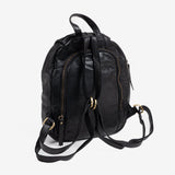 MOCHILA PIEL LAVADA PARA MUJER, 24x31x09 CM