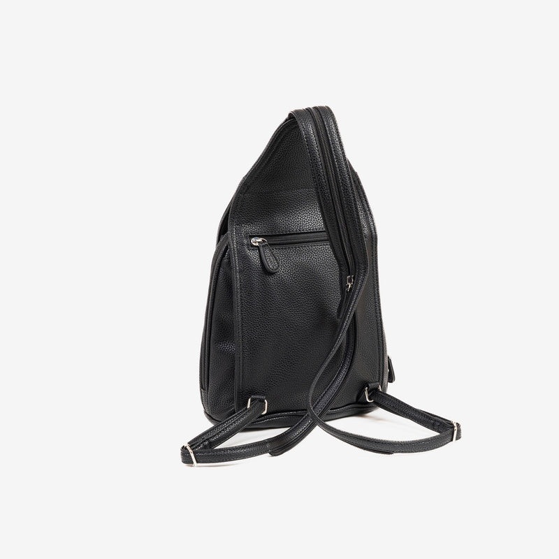 MOCHILA DE MUJER, SERIE REUNION. 26x27x12 cm
