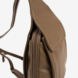 WOMEN'S BACKPACK, KHAKI COLOR, REUNION SERIES. 26x27x12 cm