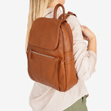 MOCHILA DE MUJER, SERIE REUNION. 29x36x11 cm