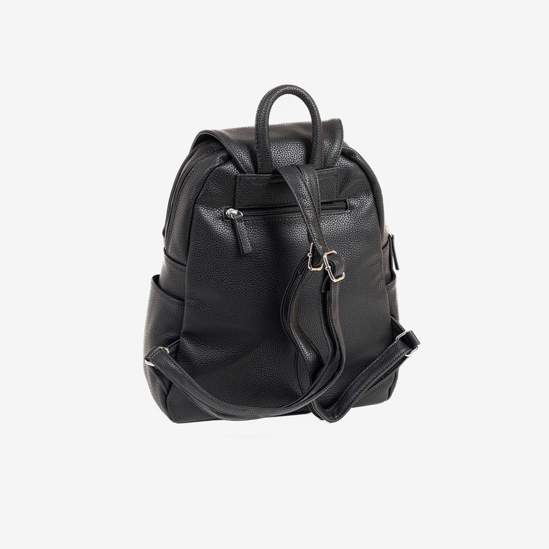 MOCHILA DE MUJER, SERIE REUNION. 29x36x11 cm