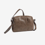 WOMEN'S CROSSBODY BAG, KHAKI COLOR, BEECH SERIES. 27.5x18x9.5cm