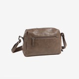 WOMEN'S CROSSBODY BAG, KHAKI COLOR, BEECH SERIES. 27.5x18x9.5cm