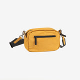 WOMEN'S CROSSBODY BAG, MUSTARD COLOR, ALISO SERIES. 23x15x09cm