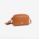 WOMEN'S CROSSBODY BAG, LEATHER COLOR, BIRCH SERIES. 23x15x09cm