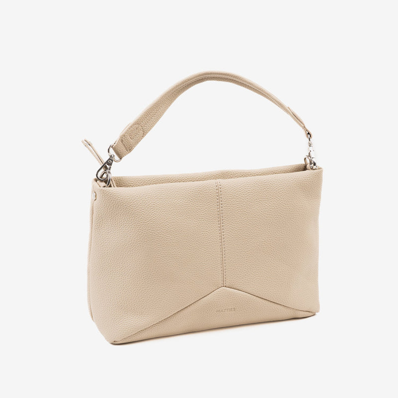 WOMEN'S BAG, BEIGE COLOR, ABLA SERIES. 28x19x11 CM