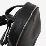 WOMEN'S BACKPACK, BLACK COLOR, ABLA SERIES. 26x28x12 CM