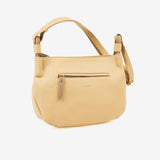 WOMEN'S BAG, MUSTARD COLOR, ADRA SERIES. 27.5x20x08 CM