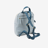 WOMEN'S BACKPACK, BLUE COLOR, ADRA SERIES. 22.5x27.5x10 CM