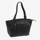 WOMEN'S BAG, BLACK COLOR, ALBOX SERIES. 32x26x12 CM