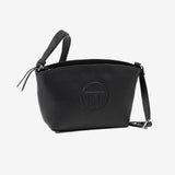 WOMEN'S BAG, BLACK COLOR, ALBOX SERIES. 22x15x11 CM