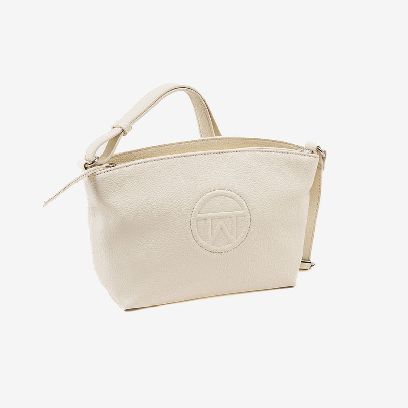 WOMEN'S BAG, BEIGE COLOR, ALBOX SERIES. 22x15x11 CM