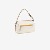 HAND BAG WITH SHOULDER STRAP, BEIGE COLOR, ALHAMA SERIES. 22x13x11 CM