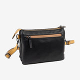 WOMEN'S BAG, BLACK COLOR, ALHAMA SERIES. 22.5x16.5 CM