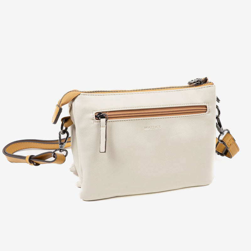 WOMEN'S BAG, BEIGE COLOR, ALHAMA SERIES. 22.5x16.5 CM