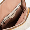 MOCHILA DE MUJER, SERIE ALHAMA. 28x30x09 CM