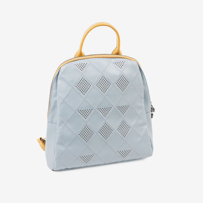 MOCHILA DE MUJER, SERIE ALHAMA. 28x30x09 CM