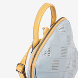 WOMEN'S BACKPACK, BLUE COLOR, ALHAMA SERIES. 28x30x09 CM