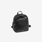 WOMEN'S BACKPACK, BLACK COLOR, ALMERIA SERIES. 22x26x10 CM