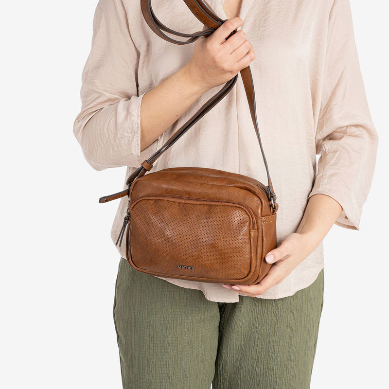 BOLSO DE MUJER, SERIE ALMERIA. 21.5x16x09 CM