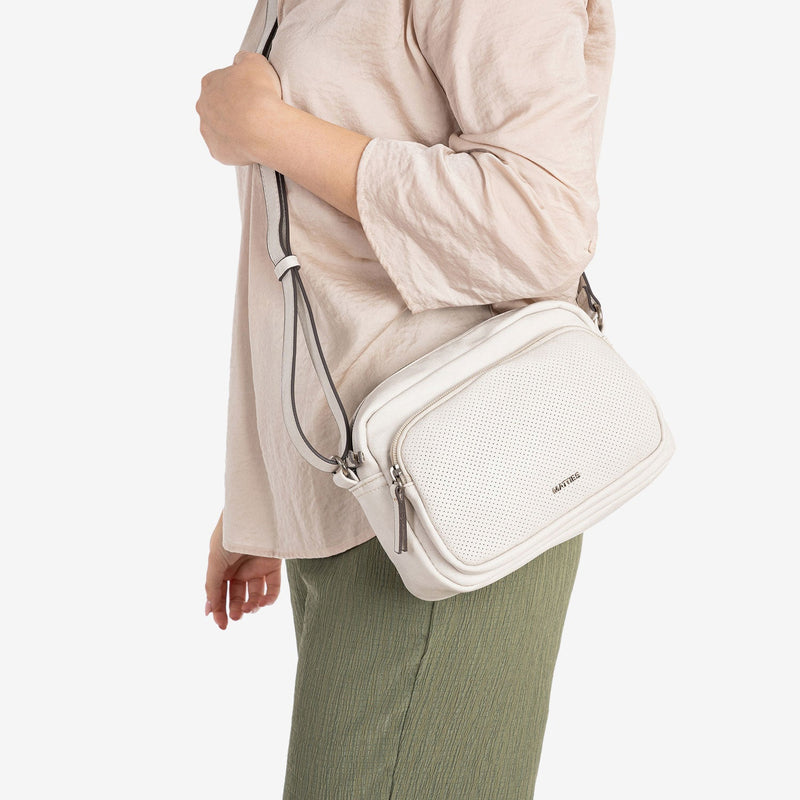 BOLSO DE MUJER, SERIE ALMERIA. 21.5x16x09 CM