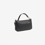 SHOULDER BAG WITH STRAP, BLACK COLOR, BEIRES SERIES. 23x13x03 CM