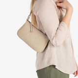 SHOULDER BAG WITH STRAP, BEIGE COLOR, BEIRES SERIES. 23x13x03 CM