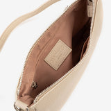 SHOULDER BAG WITH STRAP, BEIGE COLOR, BEIRES SERIES. 23x13x03 CM