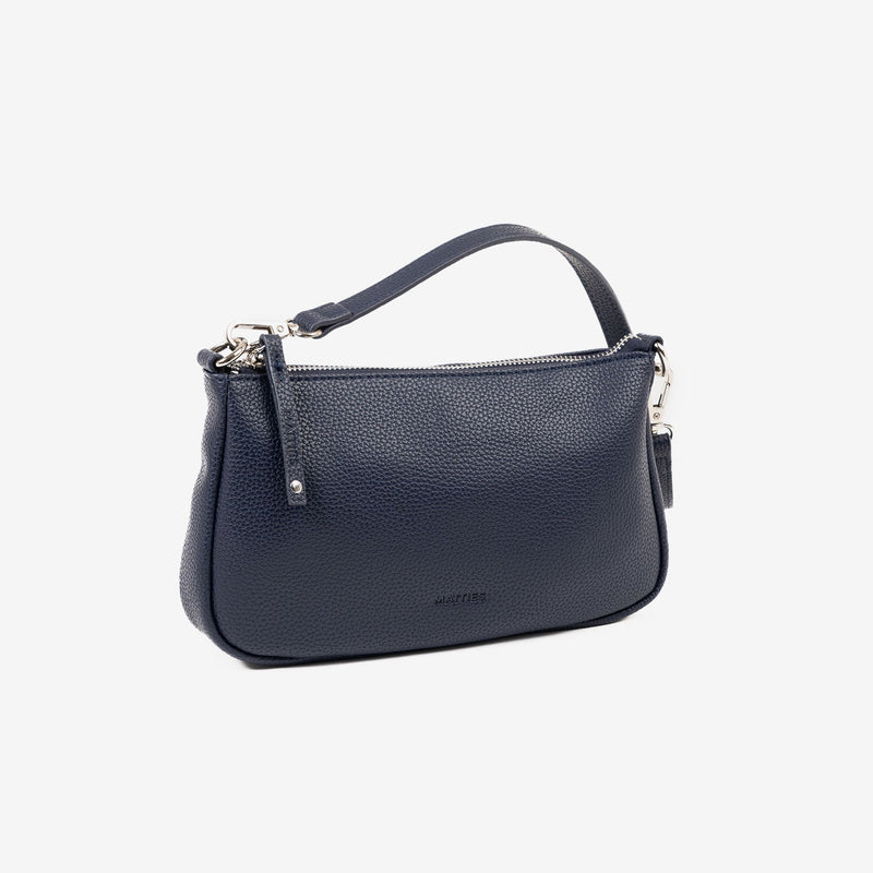 SHOULDER BAG WITH STRAP, BLUE COLOR, BEIRES SERIES. 23x13x03 CM